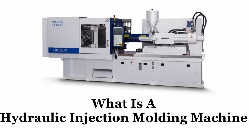 Hydraulic injection molding machine 