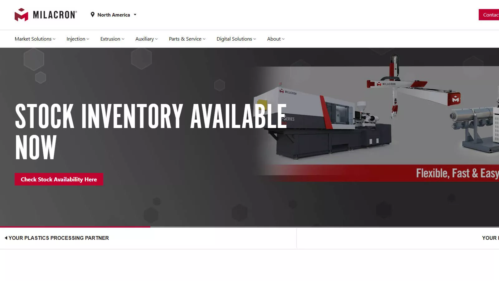 Milacron Injection Molding Machines and Plastics Processing Equipment