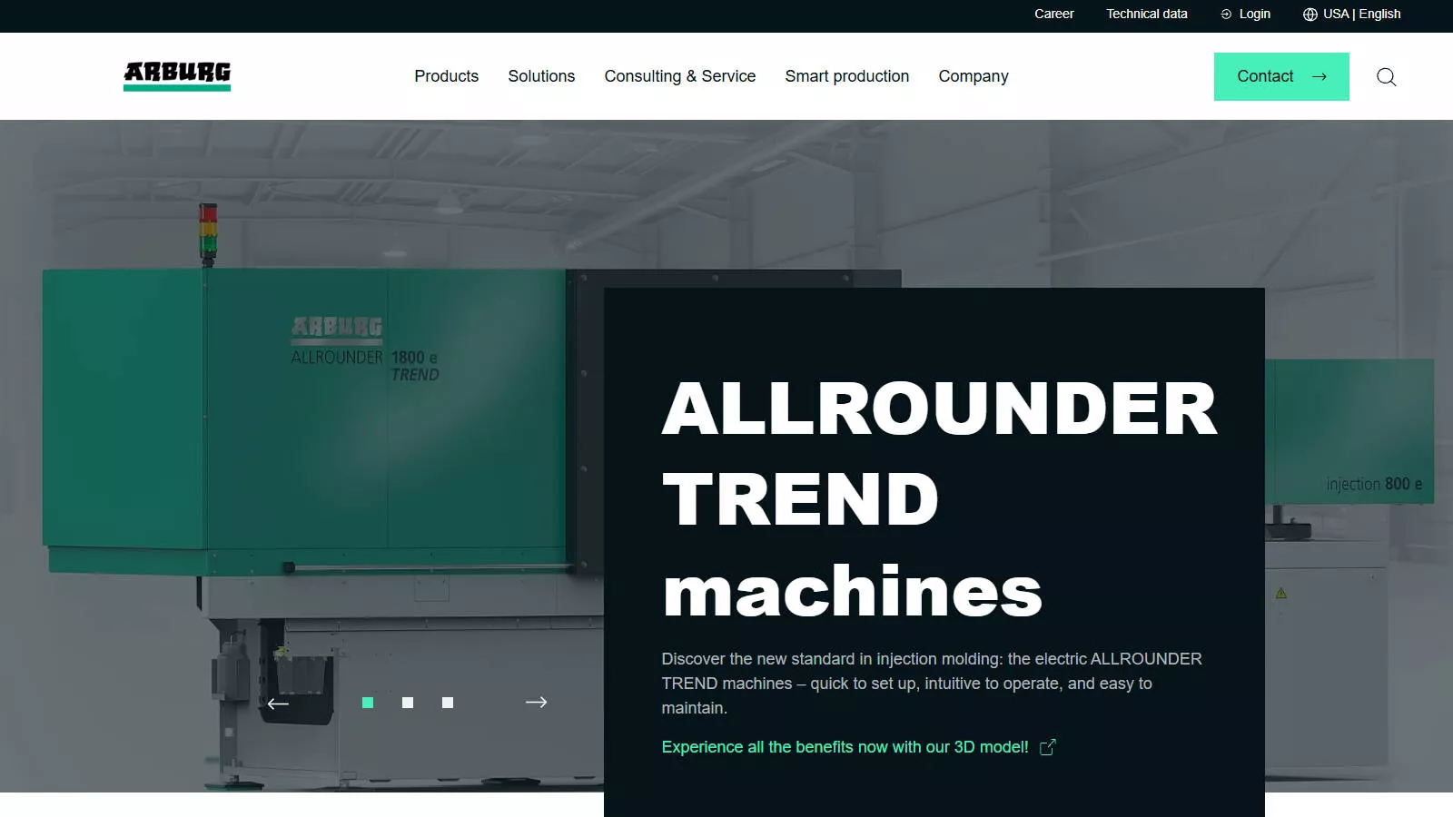 ARBURG Injection Molding Machines and Integrated Production Systems